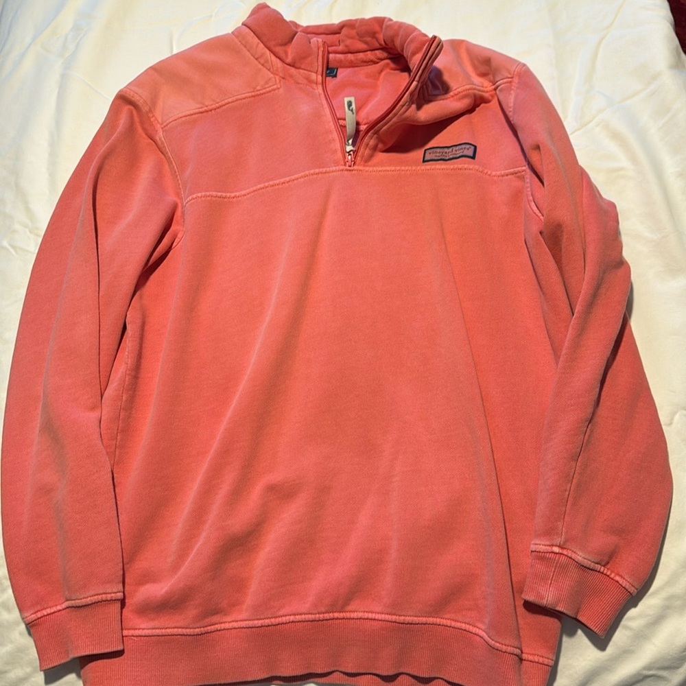 Vineyard vines “coral” shep shirt
